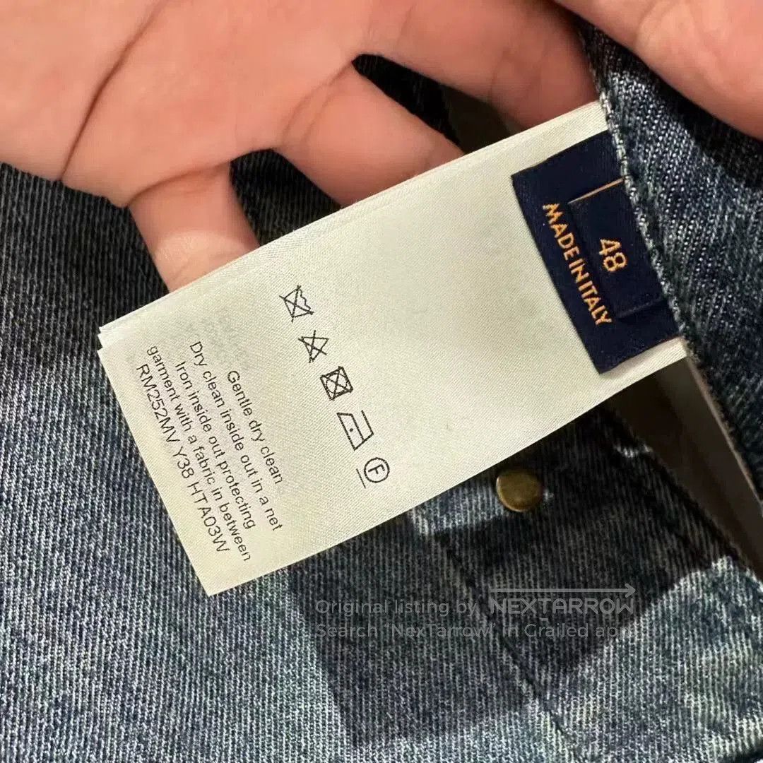 Louis Vuitton louis vuitton gray denim jacket for men. Size US L / EU 52-54 / 3 - 4 Thumbnail