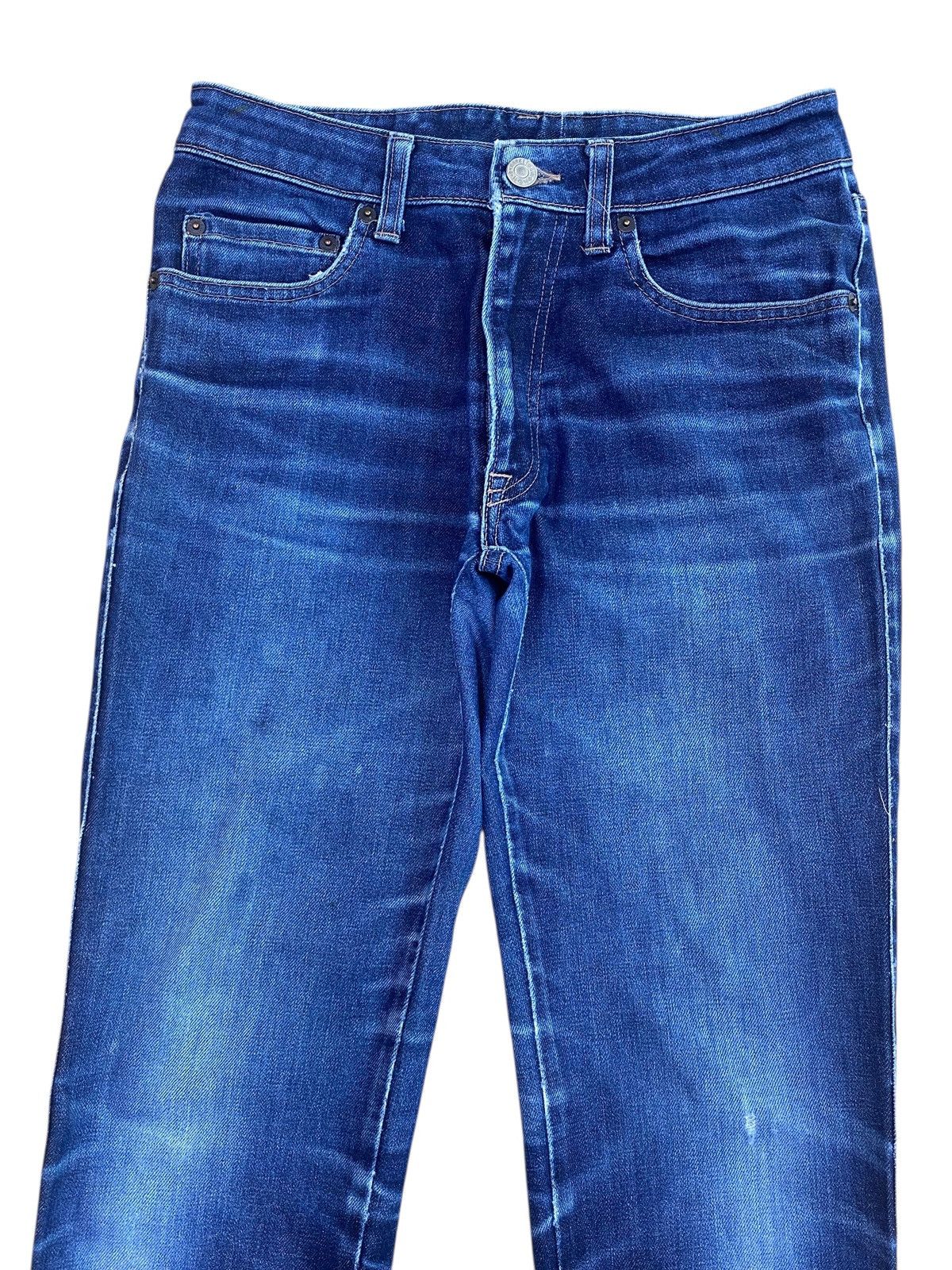 Japanese Brand Japanese Brand Dark Blue Wash Style Straight Cut Jeans Size US 26 / EU 42 - 2 Thumbnail