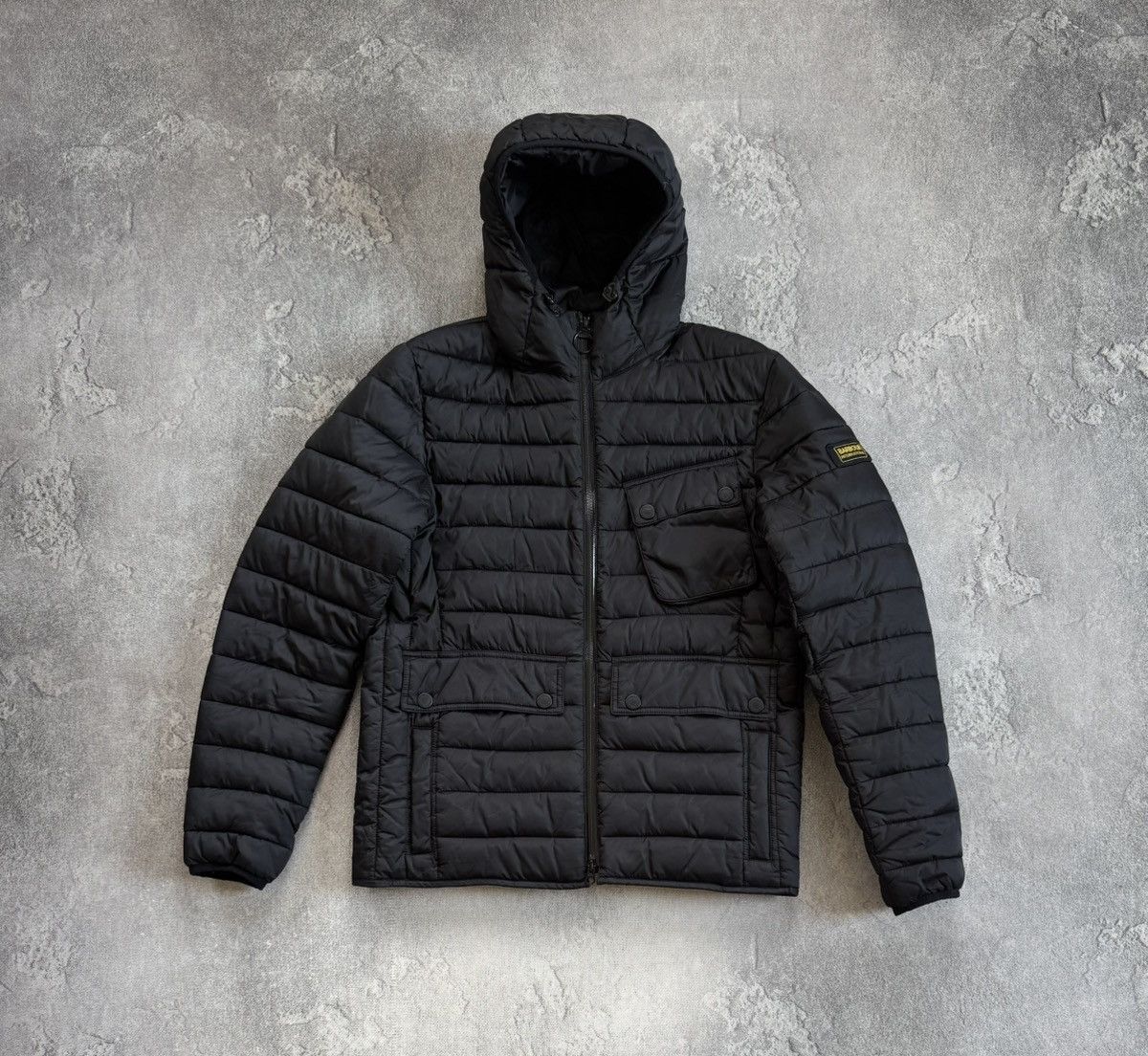 Barbour Barbour International Ouston hooded quilted jacket fibredown Size US L / EU 52-54 / 3 - 4 Thumbnail