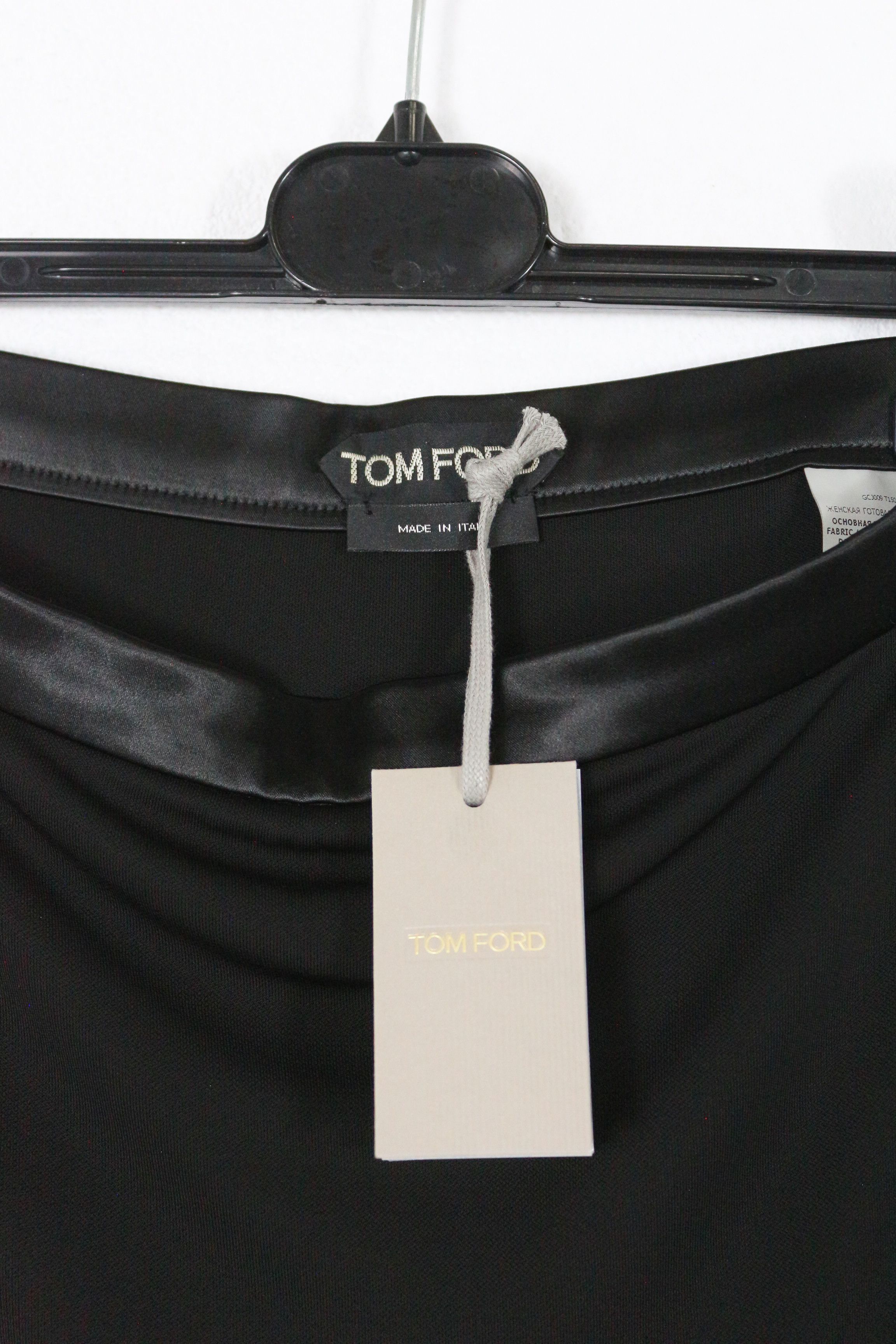 Tom Ford Tom Ford Black Midi Skirt 38 Size 26" / US 2 / IT 38 - 2 Thumbnail