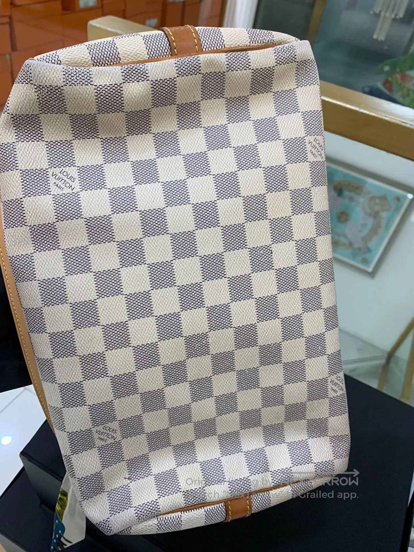 Louis Vuitton Louis Vuitton Speedy 30 White Damier. Size ONE SIZE - 9 Thumbnail
