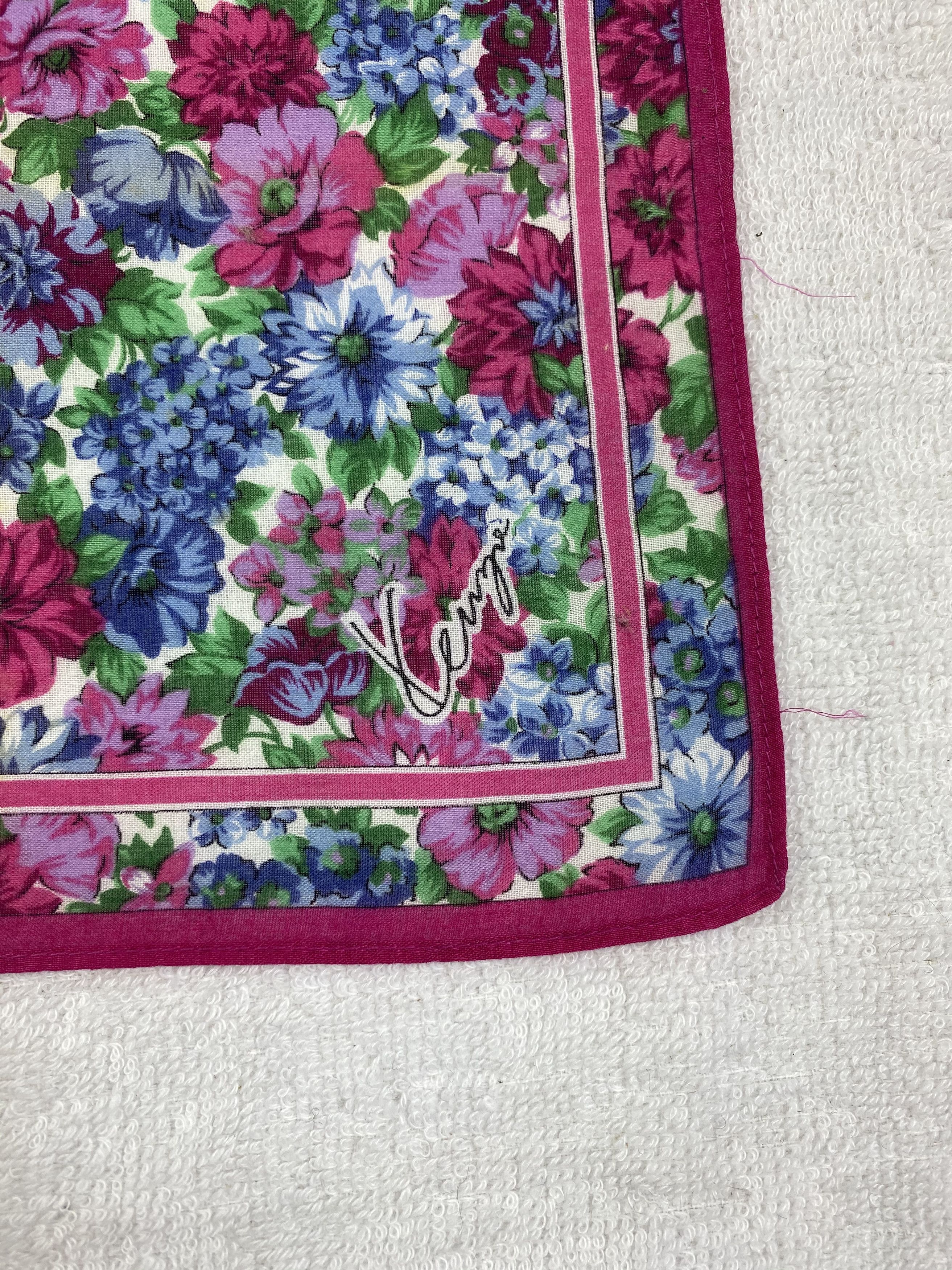 Kenzo × Vintage Kenzo Floral Handkerchief / Bandana / Neckerchief Size ONE SIZE - 5 Thumbnail