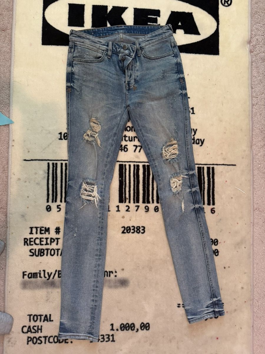 Ksubi Ksubi Skinny Denim Jeans – Light Wash – Size 29 Size US 29 - 2 Thumbnail