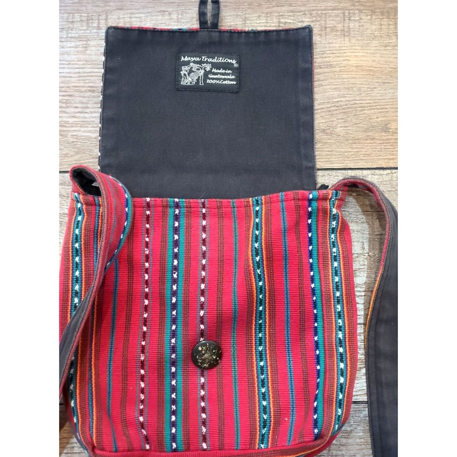 Vintage Maya Traditions Crossbody Women’s Purse Bag Size ONE SIZE - 4 Thumbnail