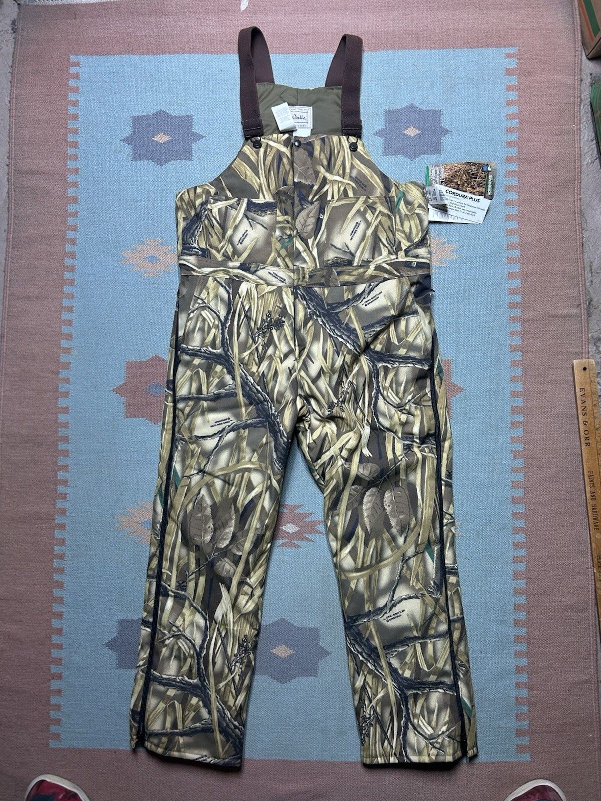 Vintage Vtg Walls insulated bib overalls wetlands camo hunting large Size US 44 / EU 60 - 1 Thumbnail