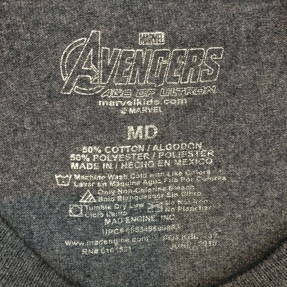 Marvel Comics Marvel Avengers Captain America Graphic tee Youth M Adult XS Size US XS / EU 42 / 0 - 7 Thumbnail