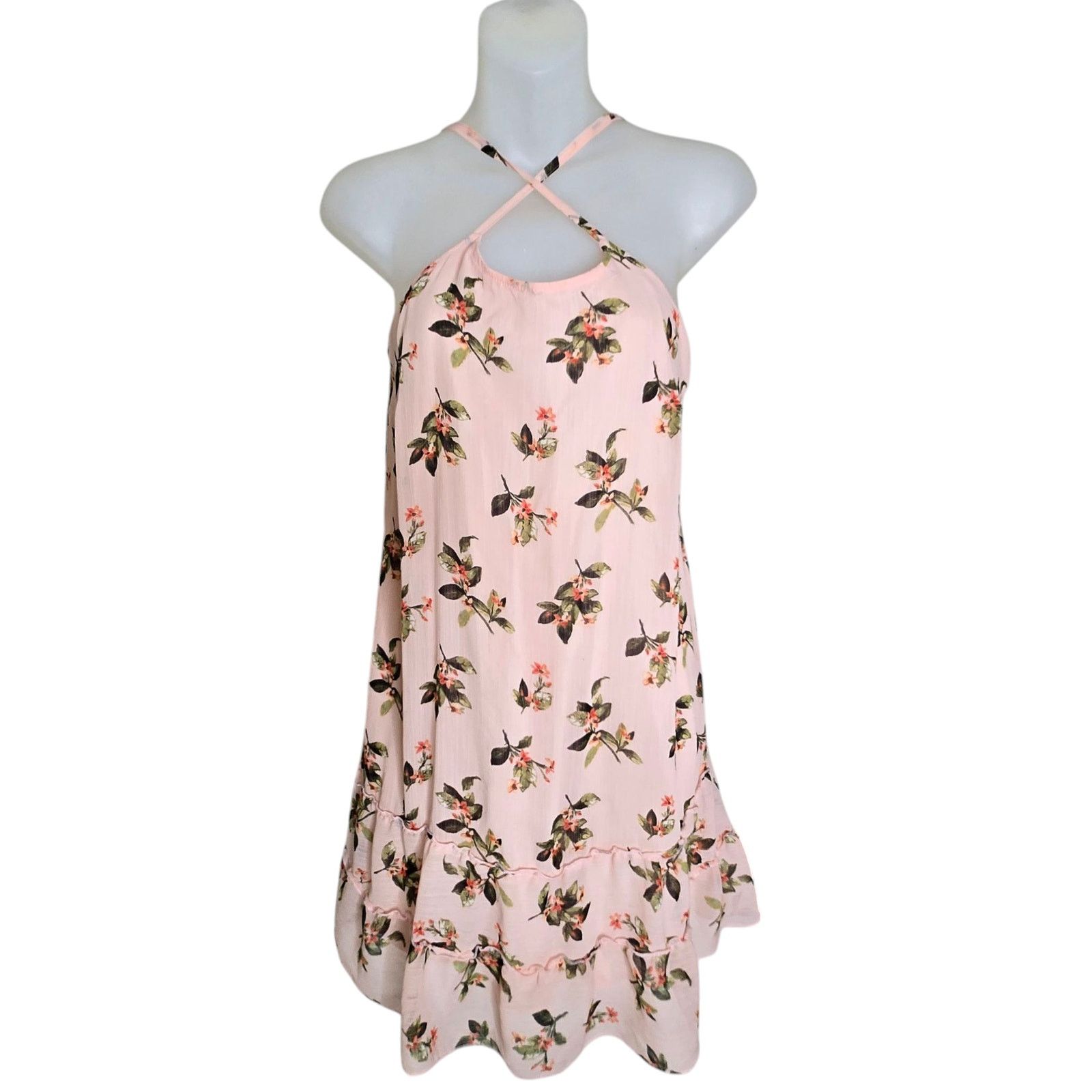 Abercrombie & Fitch Abercrombie and Fitch Womens Sleeveless Dress Small Floral Size S / US 4 / IT 40 - 1 Thumbnail
