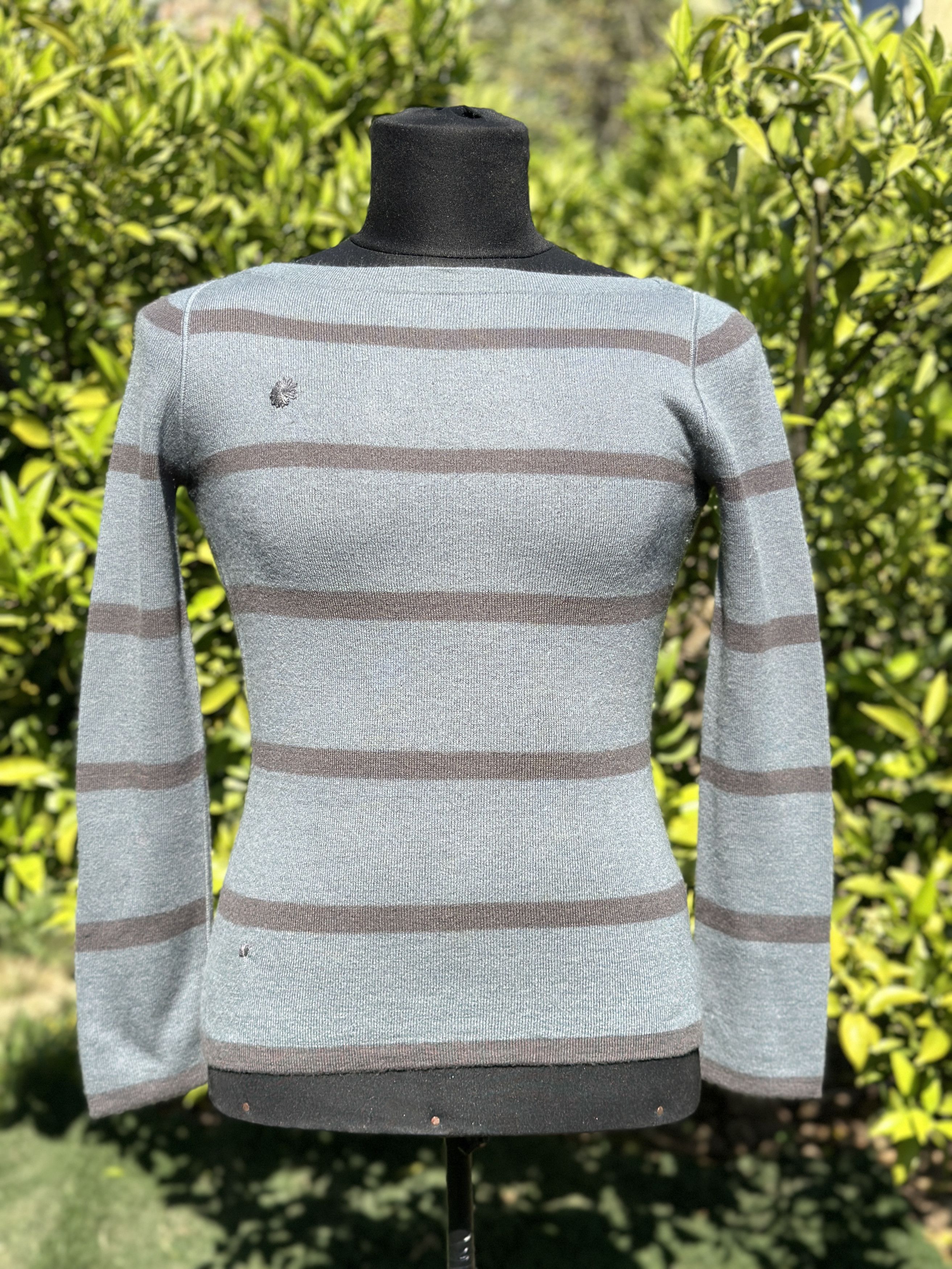 Loro Piana Boat Neck Hand Knit Loro Piana Cashmere Pullover Size 42 S M Size M / US 6-8 / IT 42-44 - 10 Thumbnail