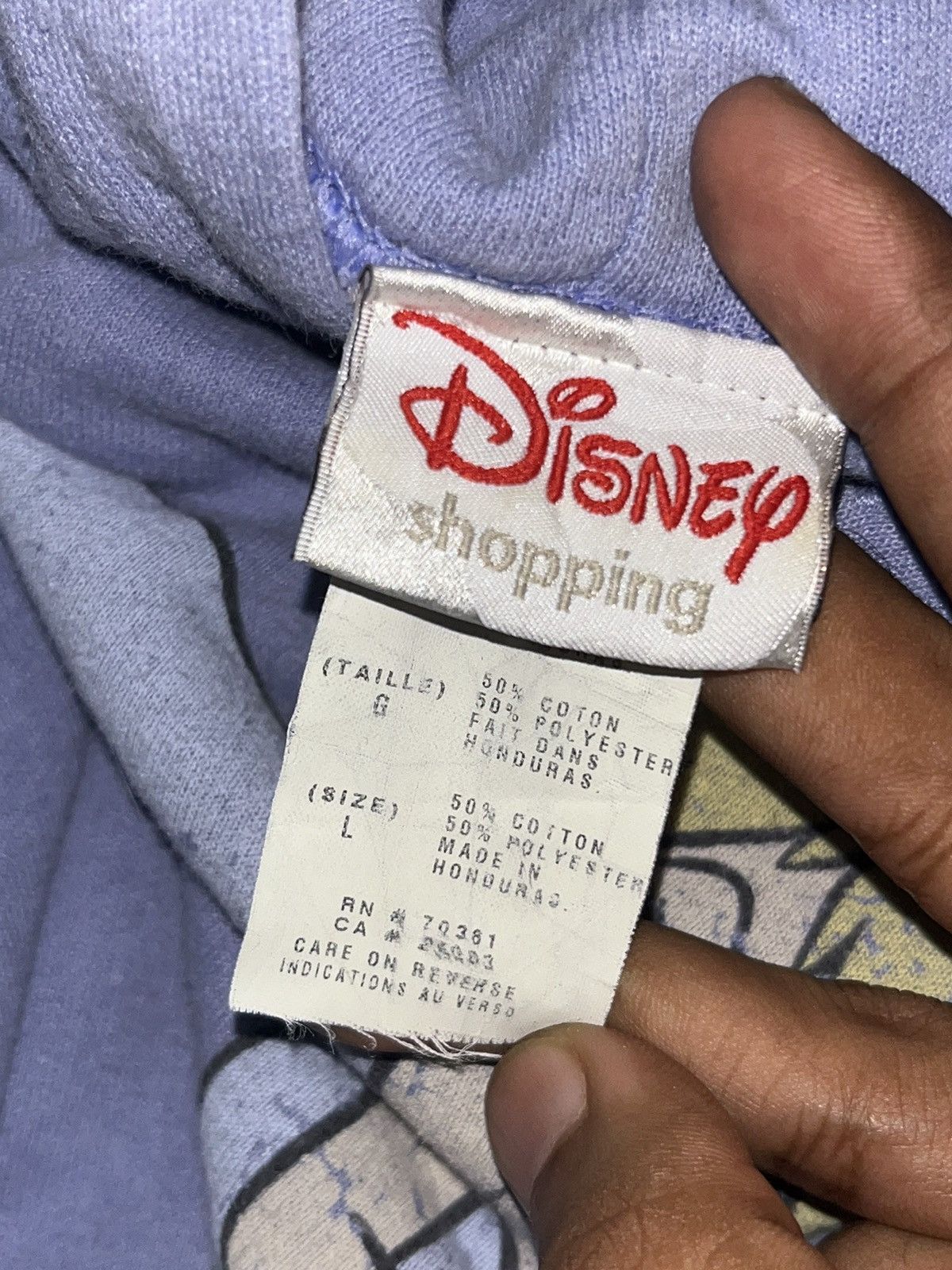 Disney × Vintage VINTAGE DISNEY SINGLE GRAPHIC HOODIE Size US L / EU 52-54 / 3 - 4 Thumbnail