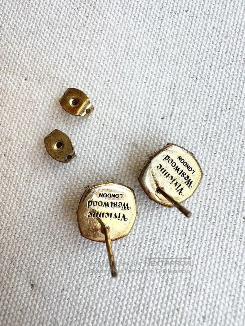 Vivienne Westwood Vivienne Westwood Vintage Moonstone Earrings. Size ONE SIZE - 7 Thumbnail