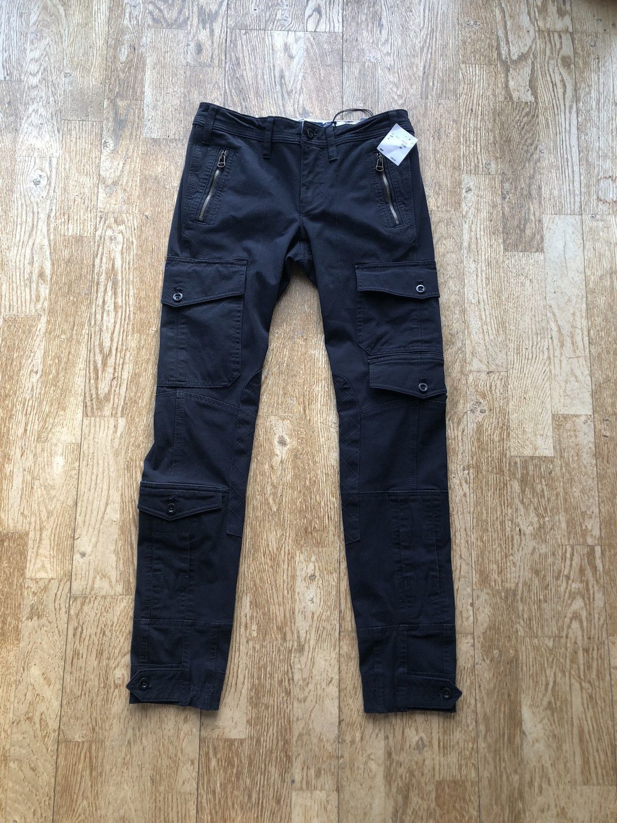 Vintage POLO RALPH LAUREN VINTAGE QUALITY CARGO PANTS Size US 29 - 1 Thumbnail