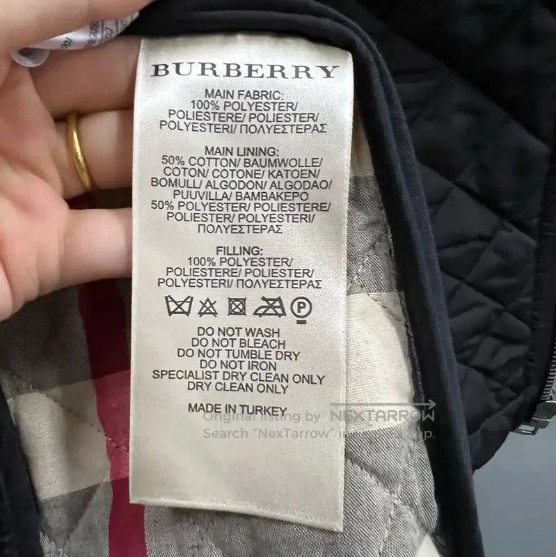 Burberry Burberry Black Cotton Women's Jacket, Size S. Size S / US 4 / IT 40 - 5 Thumbnail