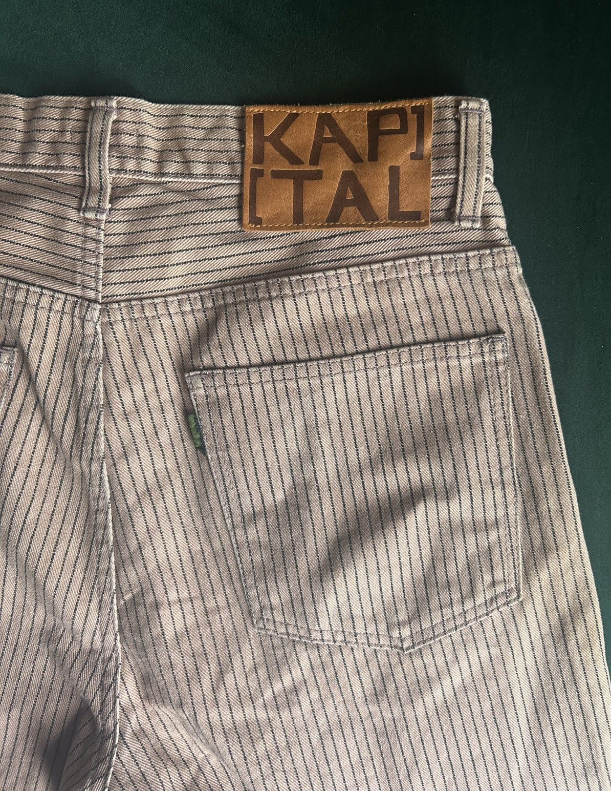 Kapital Kapital Striped Denim Pants Size US 32 / EU 48 - 3 Thumbnail