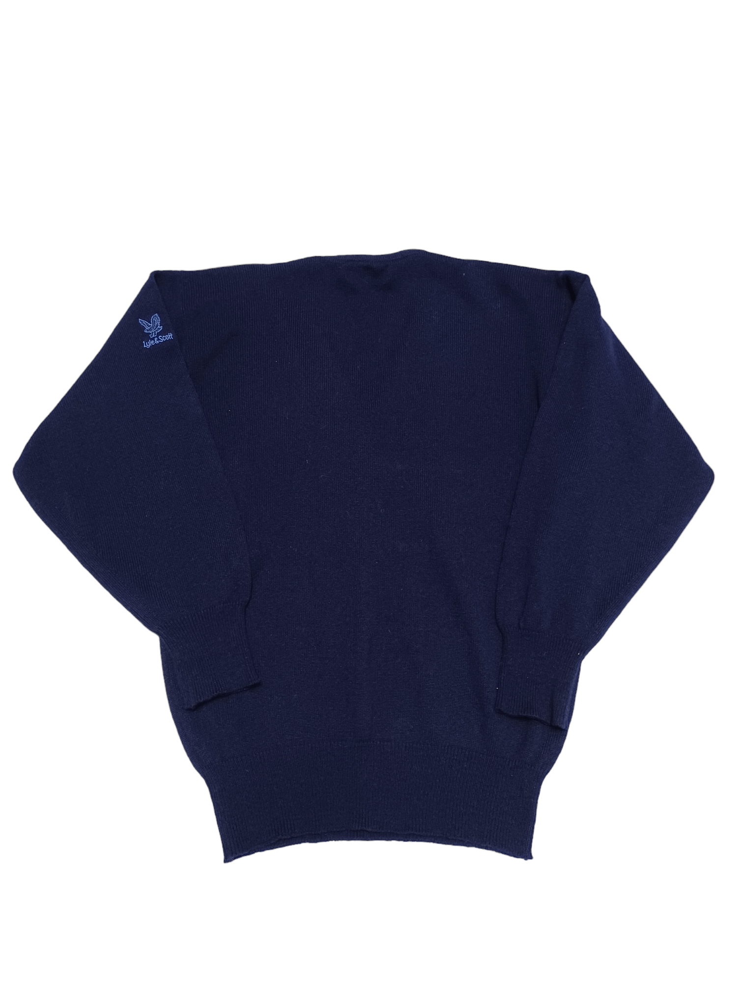 Lyle & Scott LYLE SCOTT LAMBSWOOL VINTAGE V-NECK GOLF OLDMONEY SWEATER Size US M / EU 48-50 / 2 - 2 Thumbnail