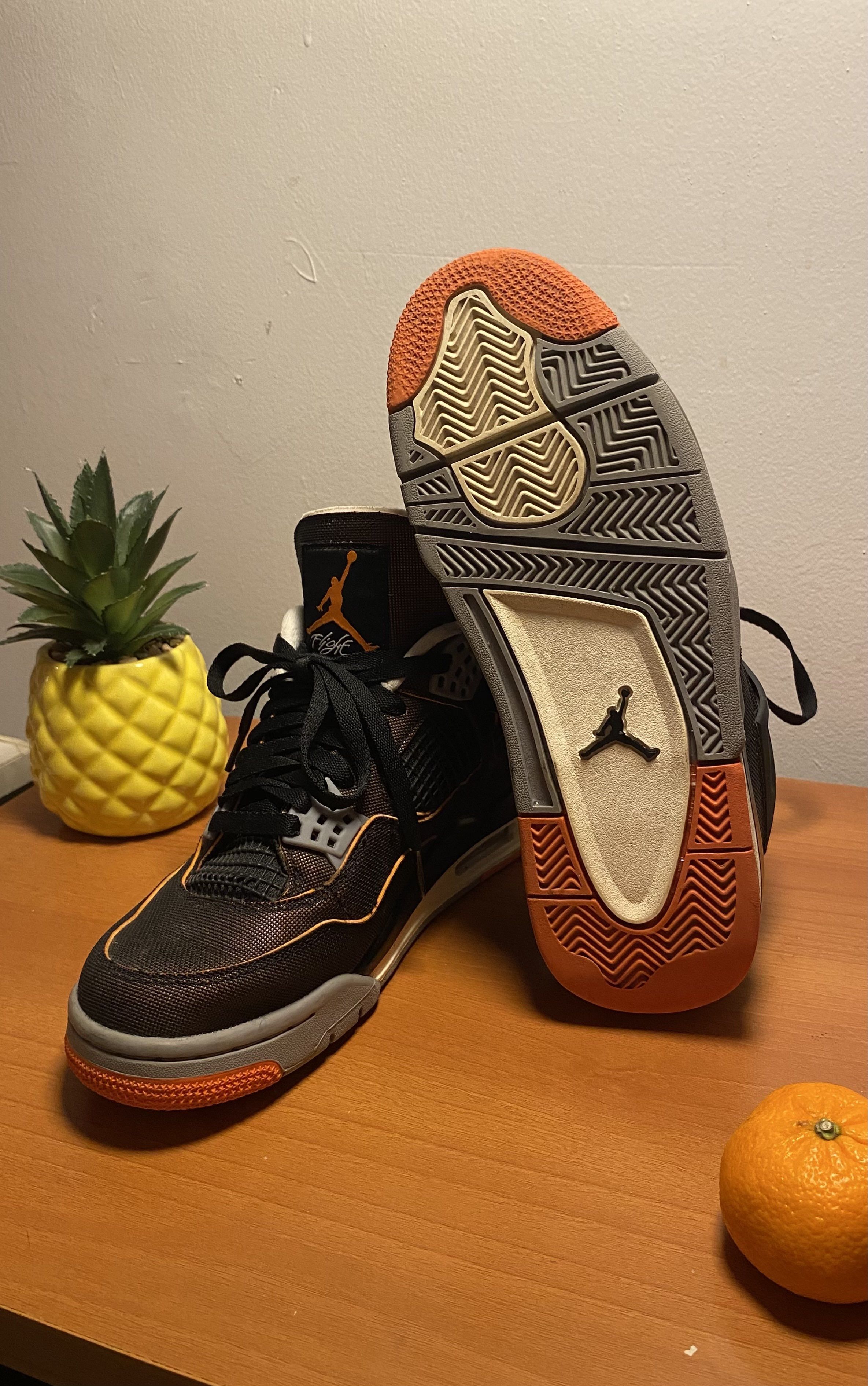 Jordan Brand Air Jordan 4 Retro Starfish Size US 8.5 / IT 38.5 - 3 Thumbnail