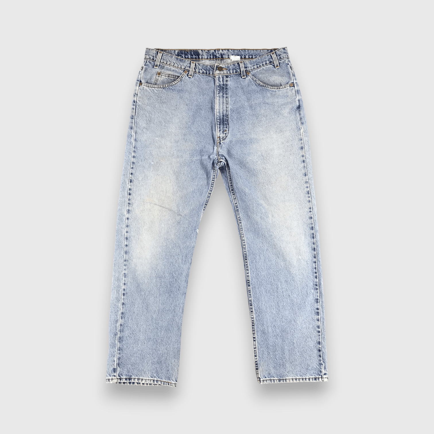 Levi's Light Washed 90s Vintage Levis 505 Jeans-J1116 Size US 38 / EU 54 - 1 Thumbnail