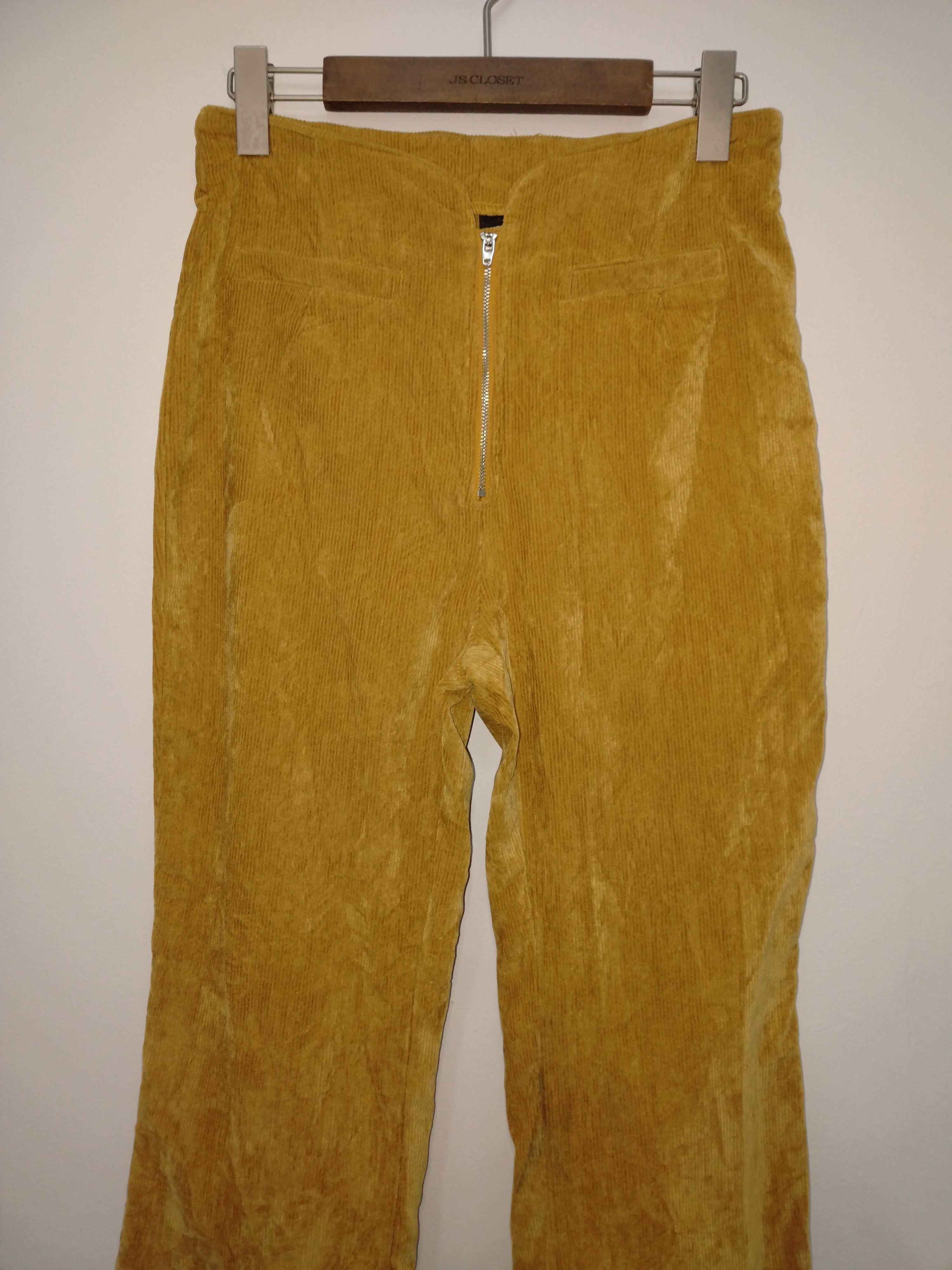 Shein Shein Flared zipper Corduroy boot cut pants Nice design Size 28" / US 6 / IT 42 - 7 Thumbnail