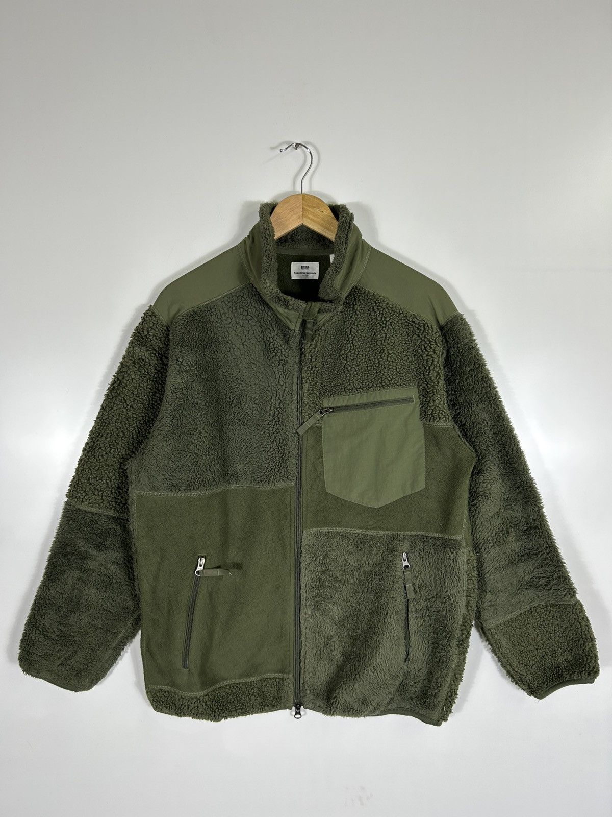 Engineered Garments × Japanese Brand × Uniqlo 🔥Engineered Garments❌Uniqlo Fleece Zipper Jacket Size US L / EU 52-54 / 3 - 1 Thumbnail