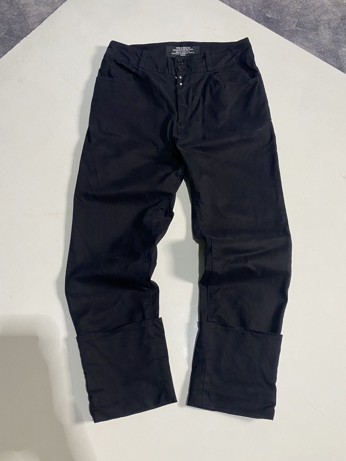 CABANE de ZUCCa Cabane de Zucca Issey Miyake Cuff Pants Size US 30 / EU 46 - 1 Thumbnail