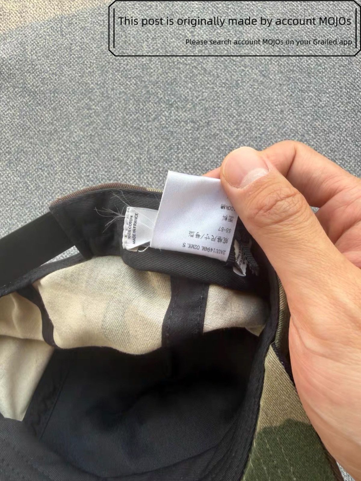 Celine Celine Camo Scale Logo Hat mojos1416 Size ONE SIZE - 4 Thumbnail
