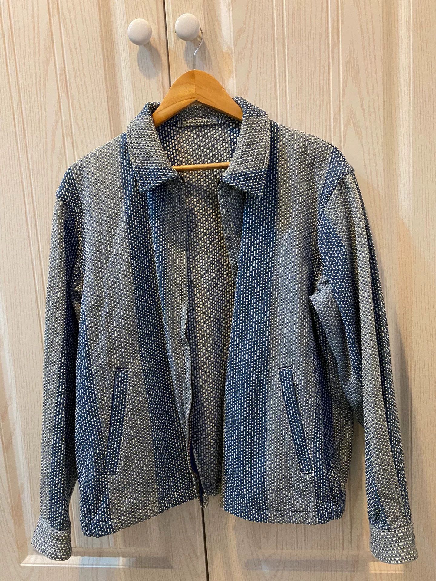 KUON Kuon Indigo Sashiko Jacket Size US M / EU 48-50 / 2 - 1 Thumbnail