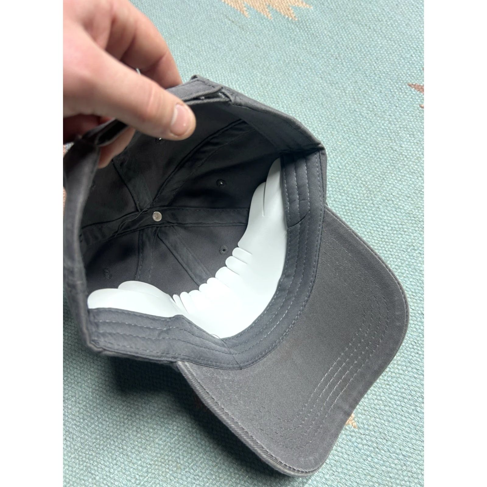 GRAFF VINTAGE Graff Chevrolet Strapback Hat Gray NOS Adjustable Men Cars 100 years, Dealership, Trucks, Hat, Cap, Chevy, Chevrolet Mens Size ONE SIZE - 6 Thumbnail