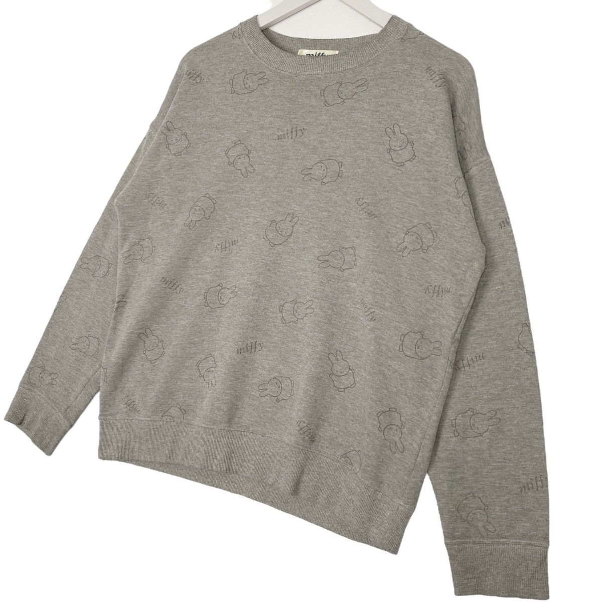 Other Vintage Miffy A Young Rabbit Crewneck Sweatshirt Gray Size M Size US M / EU 48-50 / 2 - 2 Thumbnail