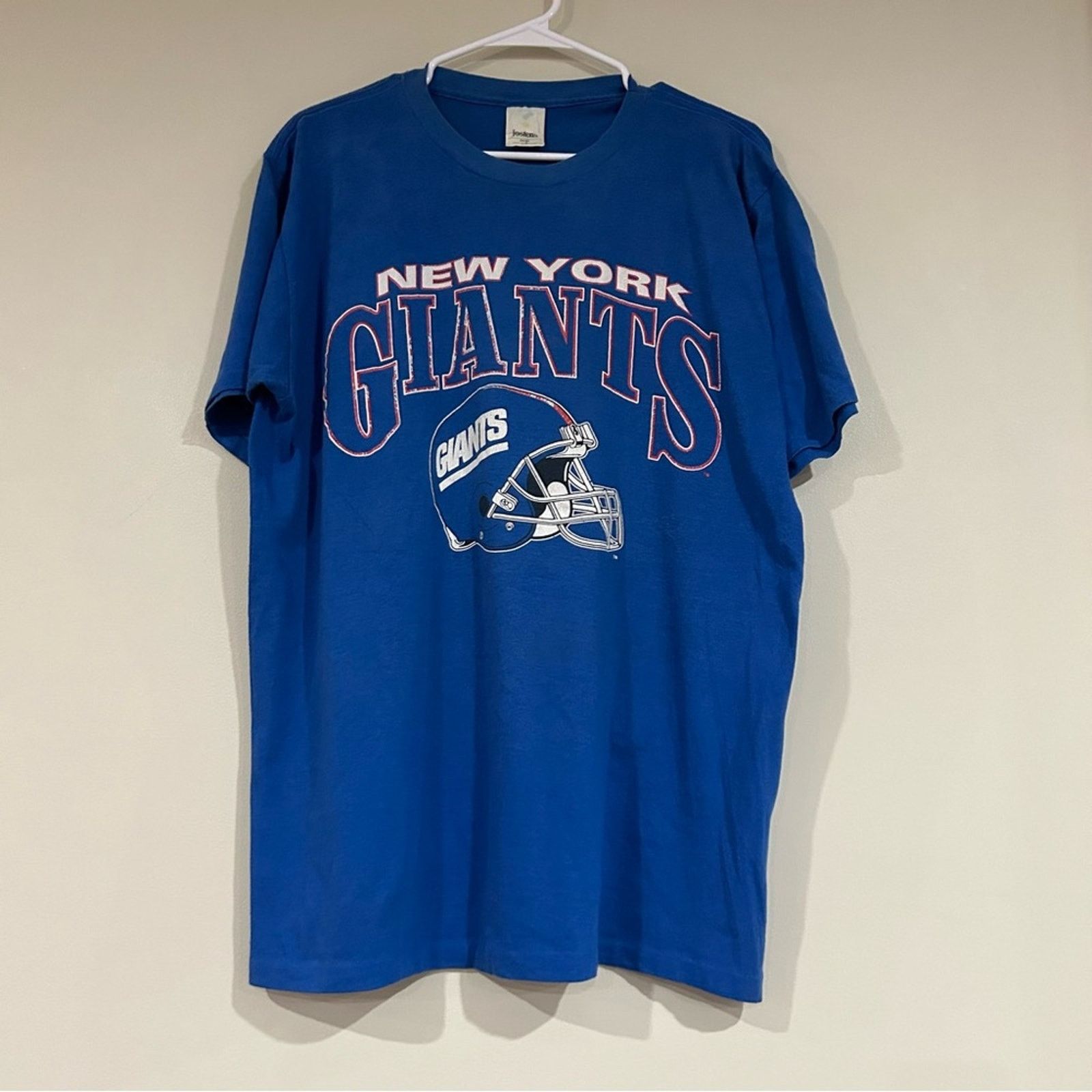 NFL Vintage 1990’s New York Giants Football Shirt Size US L / EU 52-54 / 3 - 1 Thumbnail