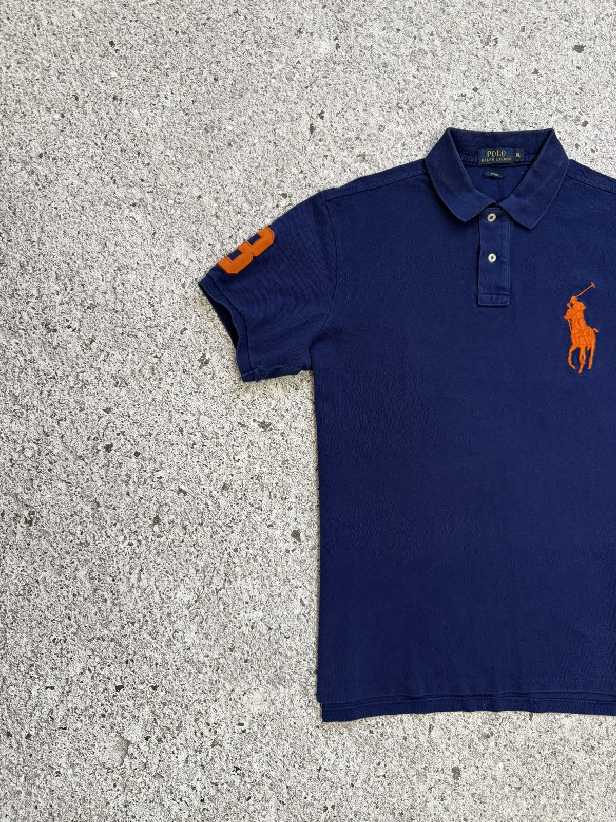 Polo Ralph Lauren × RRL Ralph Lauren × Rugby Ralph Lauren Vintage Polo Ralph Lauren Classic Logo Polo T-Shirt Size US XL / EU 56 / 4 - 3 Thumbnail