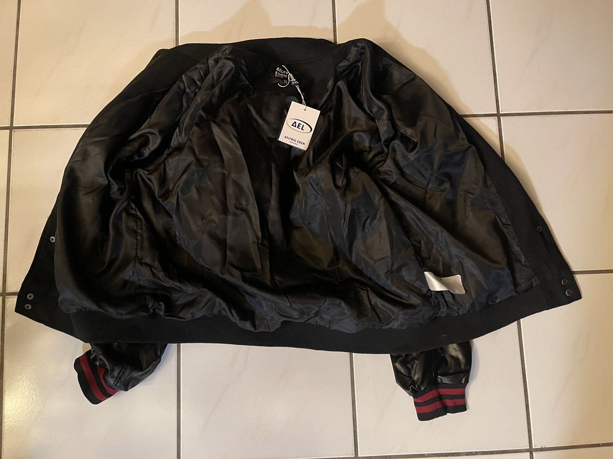 Other Aelfric Eden Size Small Black Varsity Bomber Jacket Skeleton Size US S / EU 44-46 / 1 - 5 Thumbnail