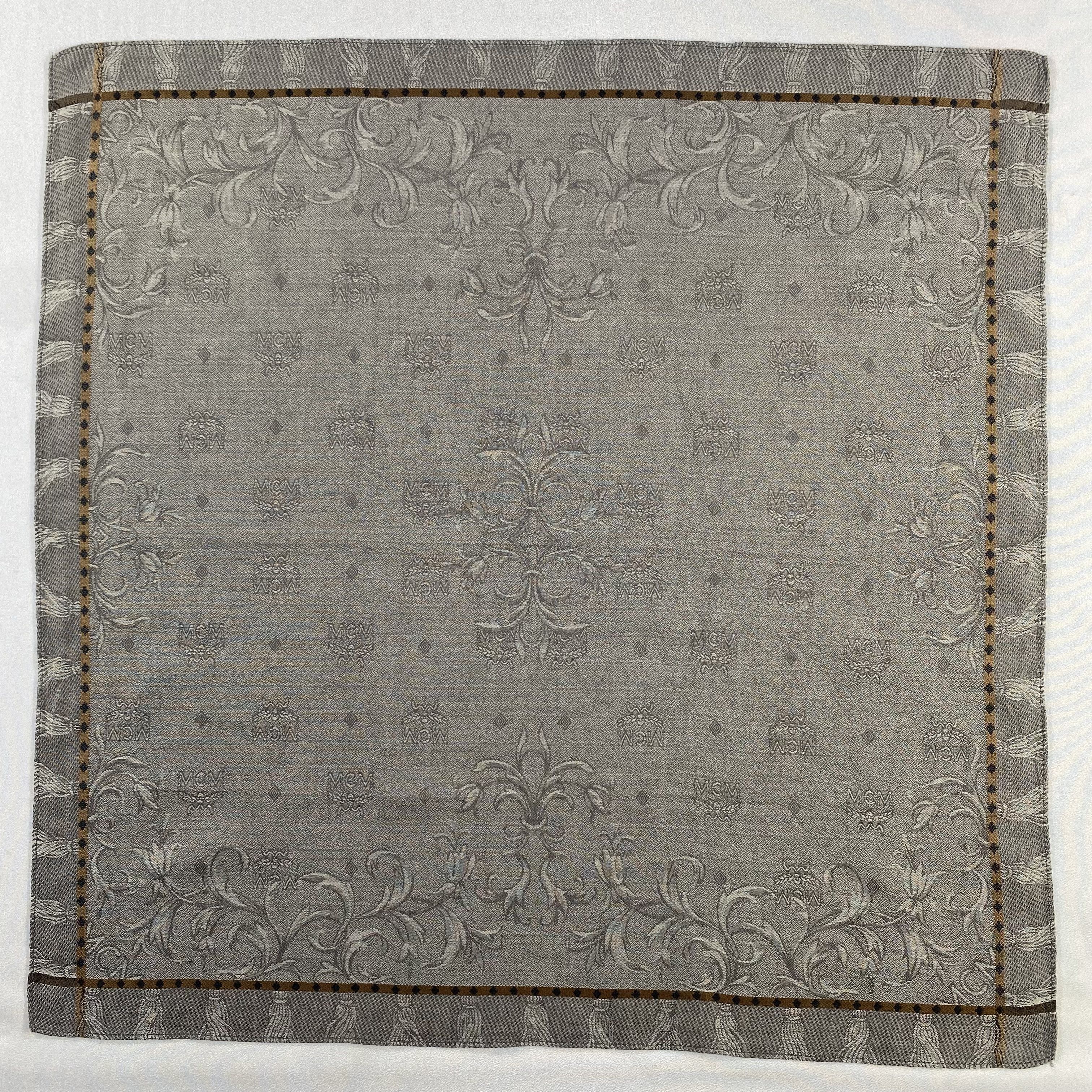 MCM × Vintage MCM Neckerchief / Bandana / Handkerchief-P1153 Size ONE SIZE - 1 Thumbnail