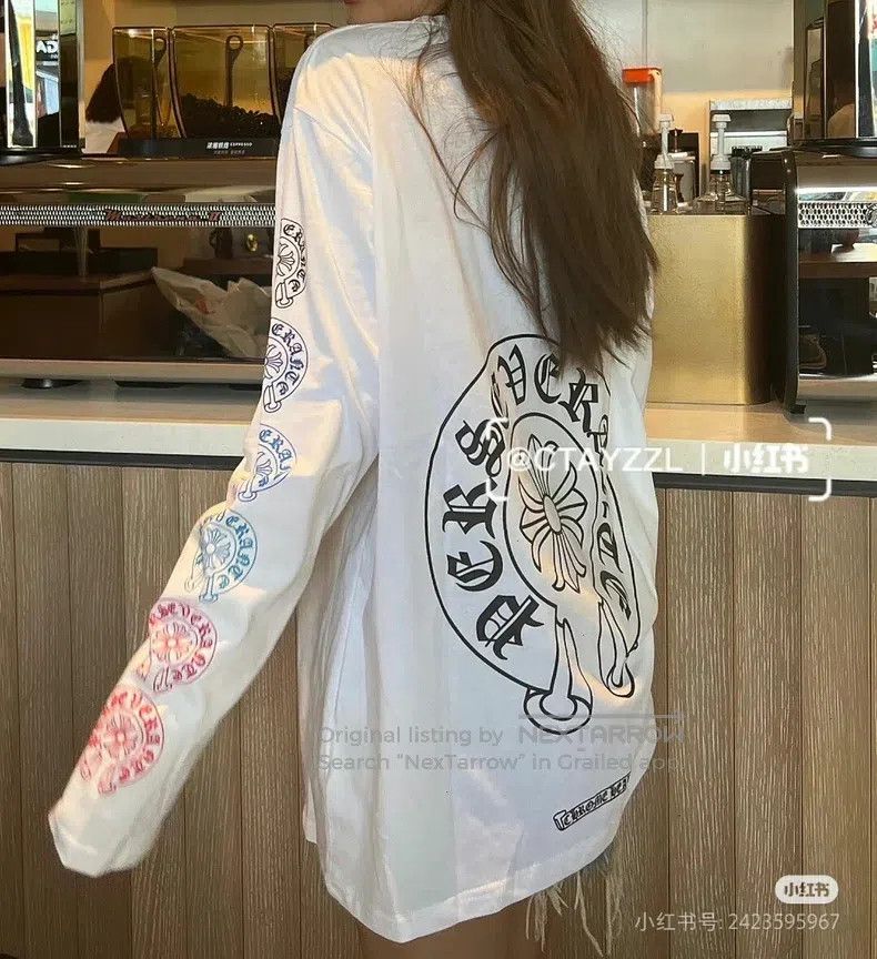 Chrome Hearts CHROME HEARTS Size L Colored horseshoe long sleeves Size US L / EU 52-54 / 3 - 7 Thumbnail