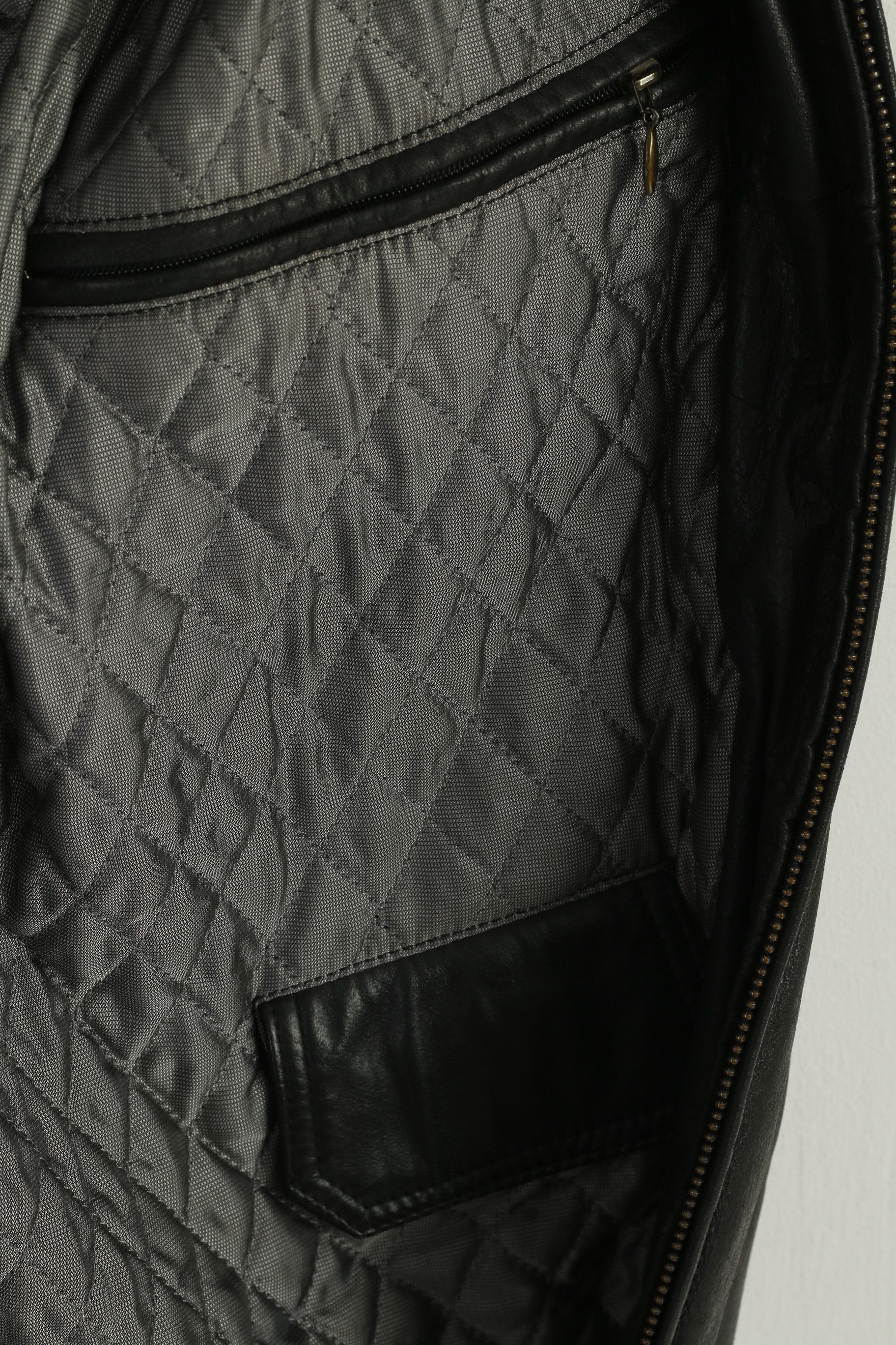 Vintage Paolo Negrato Men 54 L Jacket Black Soft Leather 7693 Size US L / EU 52-54 / 3 - 5 Thumbnail