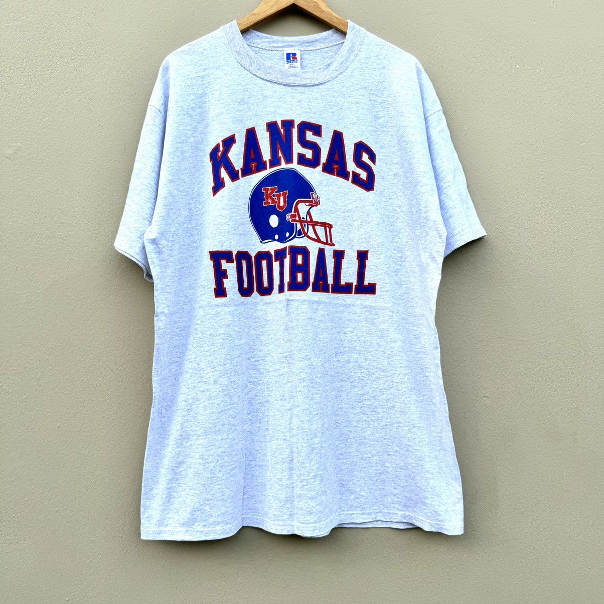 NFL × Vintage Vintage kansas football 90s tee Size US XXL / EU 58 / 5 - 1 Thumbnail