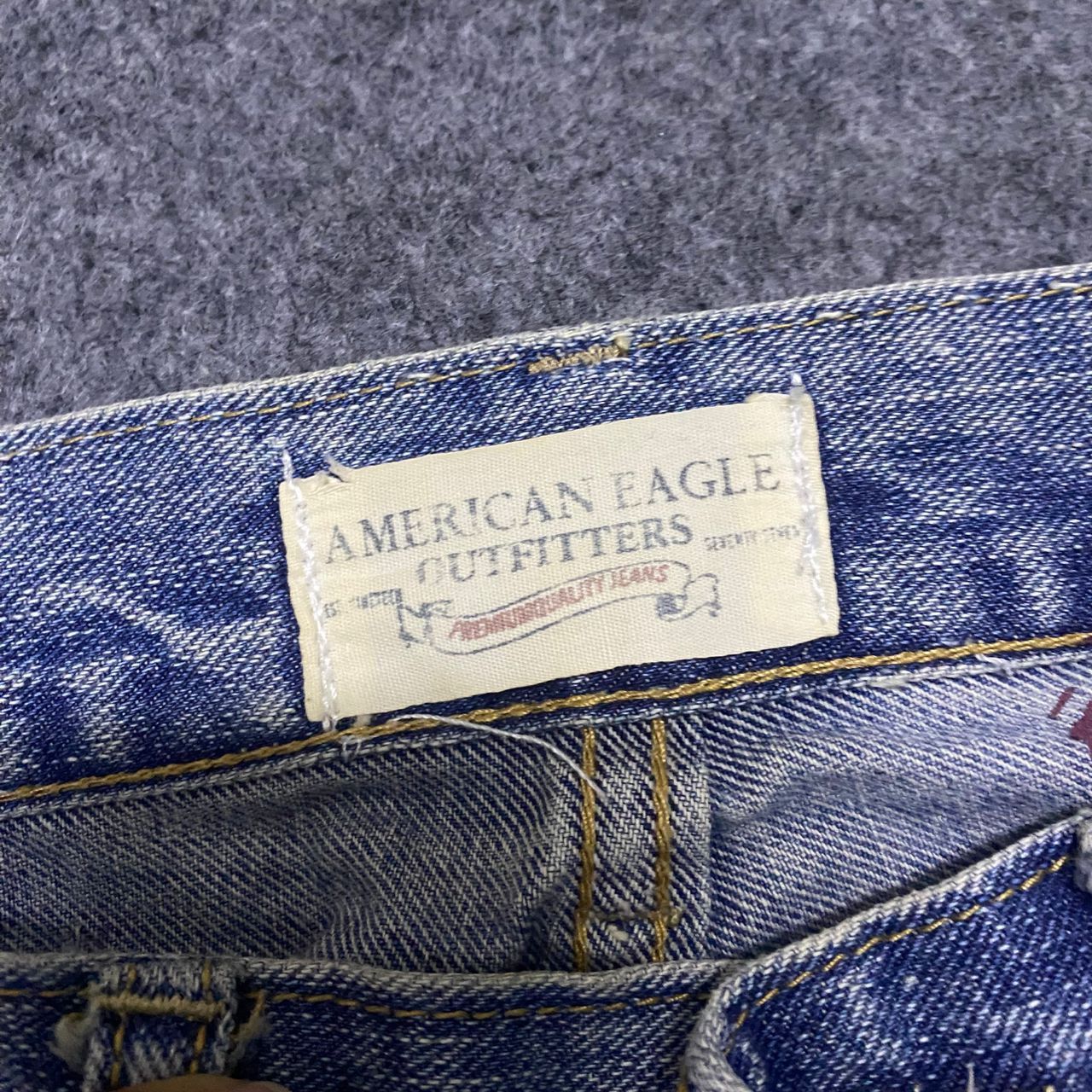 American Eagle Outfitters 💥Flare💥 American Eagle Qutfitters Distressed Denim Size US 31 - 16 Thumbnail