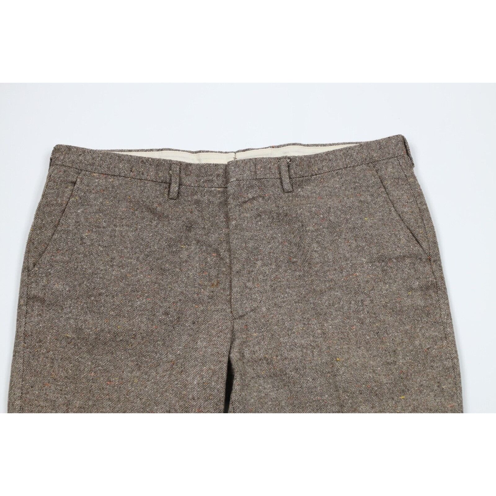 Vintage Vintage 70s Streetwear Rainbow Fleck Wool Tweed Suit Size 42R - 10 Thumbnail