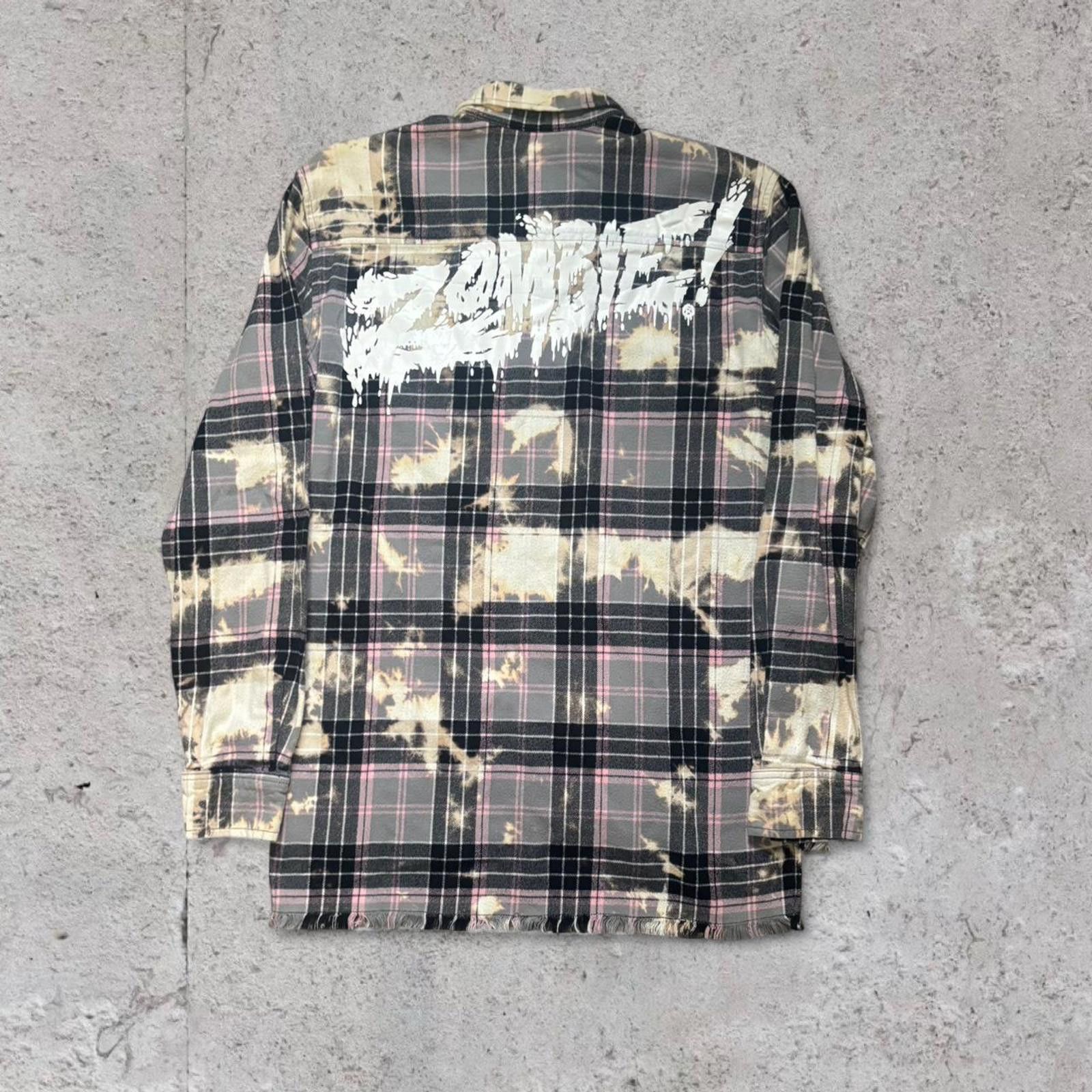 Other Flatbush Zombies RARE Flannel Shirt Distressed Look A$AP Mob Size US S / EU 44-46 / 1 - 6 Thumbnail