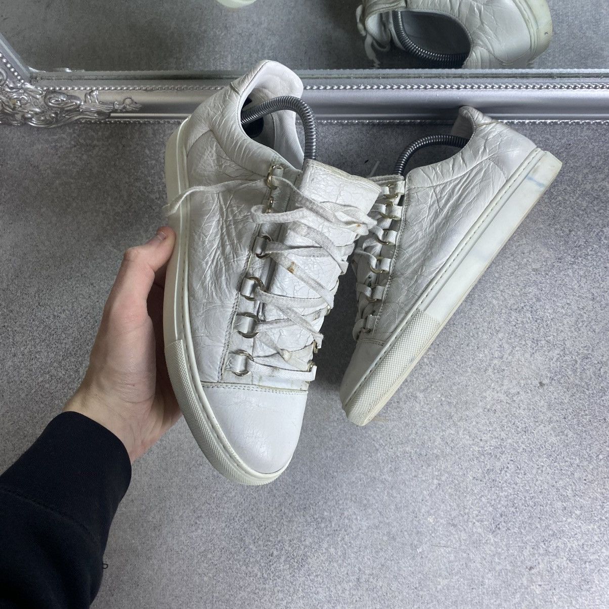 Balenciaga Balenciaga Arena Low Top White Size US 6 / EU 39 - 2 Thumbnail