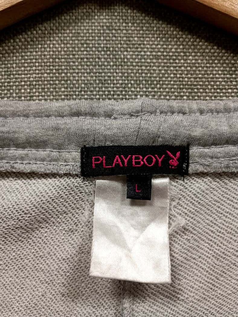 Playboy × Vintage joggers pants playboy big logo Size US 35 - 3 Thumbnail