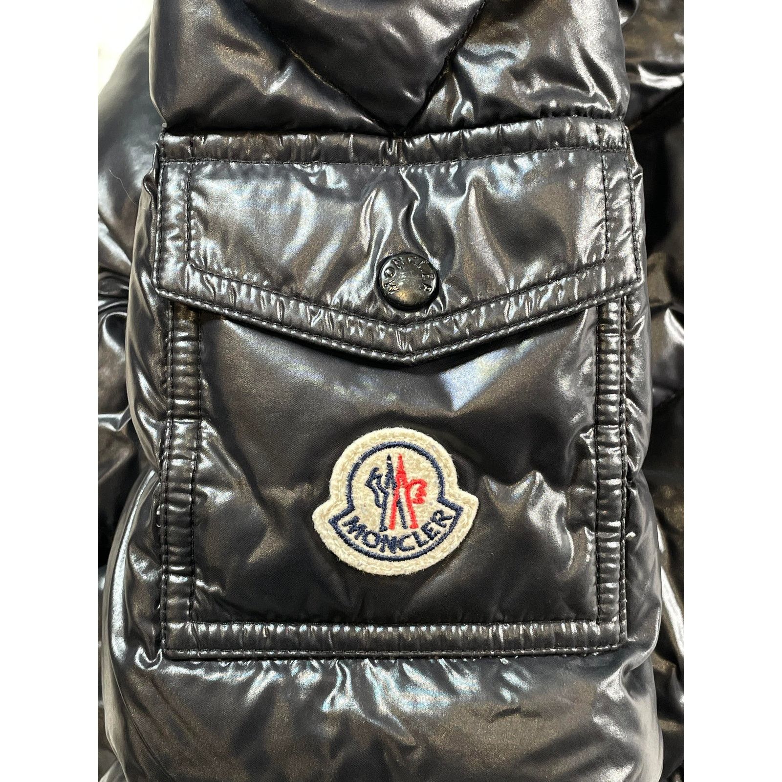 Moncler Moncler Black Puffer Jacket Size XL / US 12-14 / IT 48-50 - 3 Thumbnail