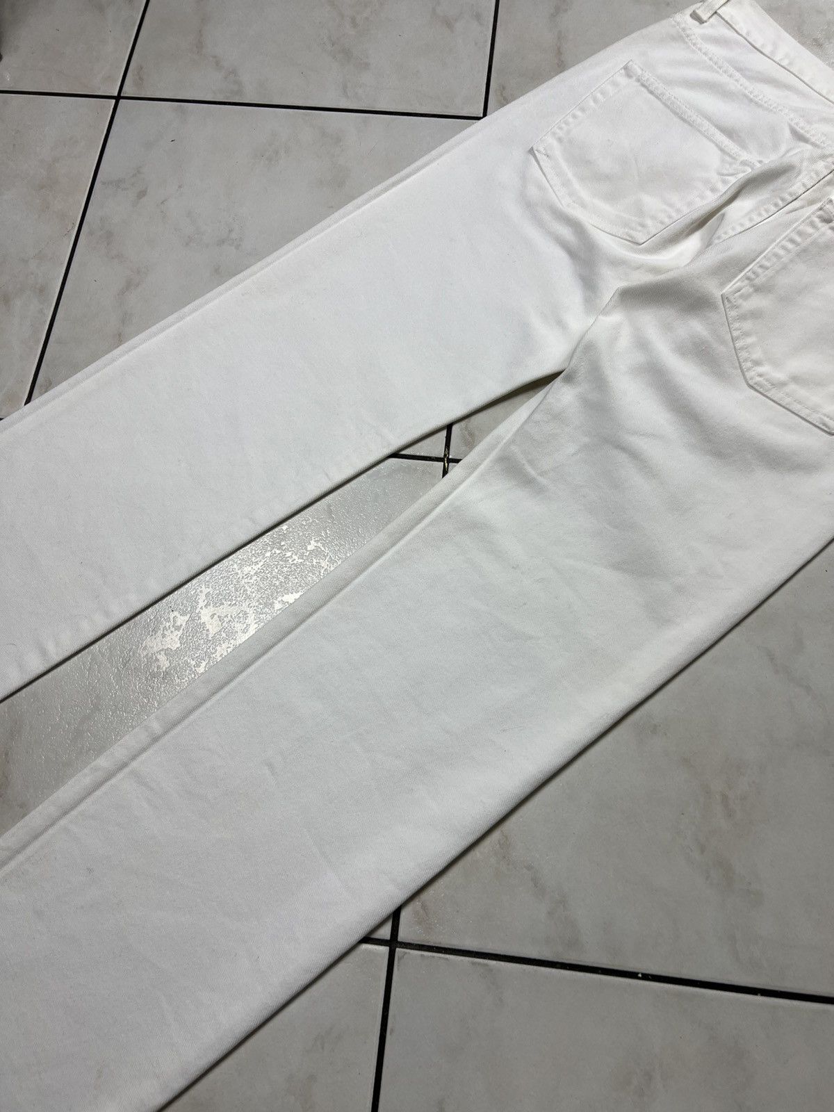 Roberto Cavalli Vintage Just Roberto Cavalli archive white denim jeans pants Size US 32 / EU 48 - 15 Thumbnail