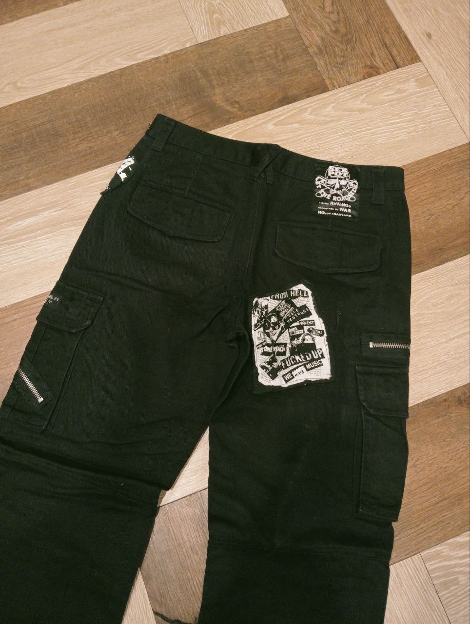 Seditionaries SEX POT REVENGE JAPAN BY THE ROADSIDE PUNK PANTS Size US 30 / EU 46 - 11 Thumbnail