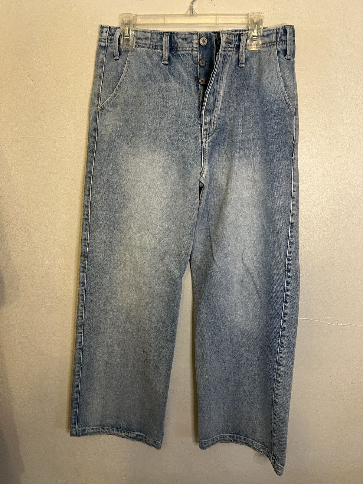 Kancan USA Kancan Jeans Wideleg Size 28" / US 6 / IT 42 - 1 Thumbnail