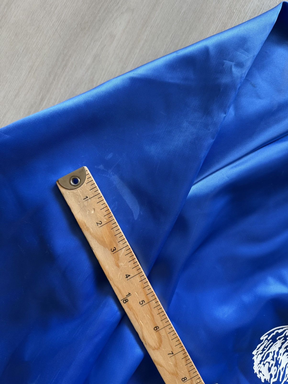 Vintage Vintage Auburn Satin Bomber Horse Spurs Sz L Made In USA Size US L / EU 52-54 / 3 - 2 Thumbnail