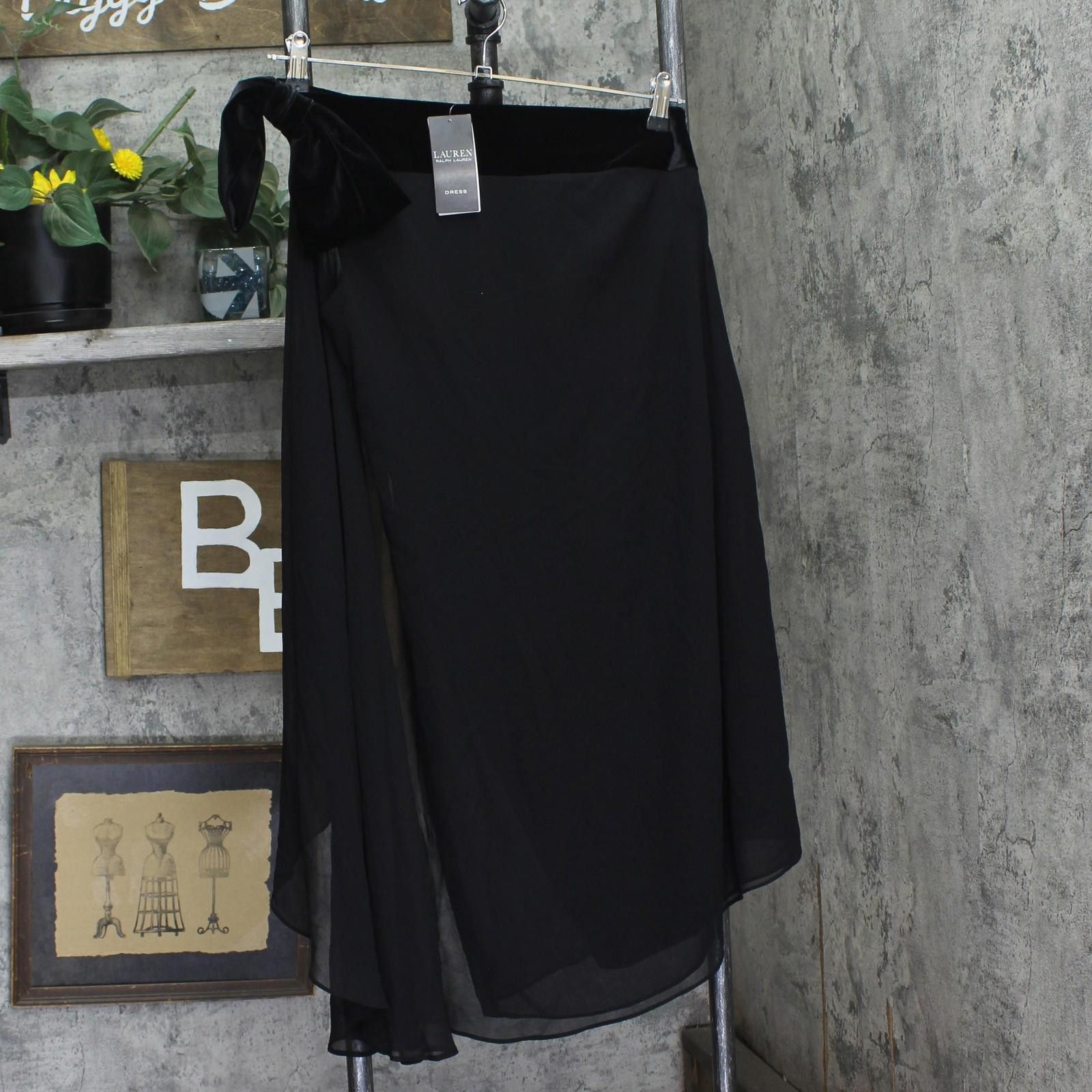 Lauren Ralph Lauren Lauren Ralph Lauren One-shoulder Dress 253808477001 Black 2 Size XS / US 0-2 / IT 36-38 - 1 Thumbnail