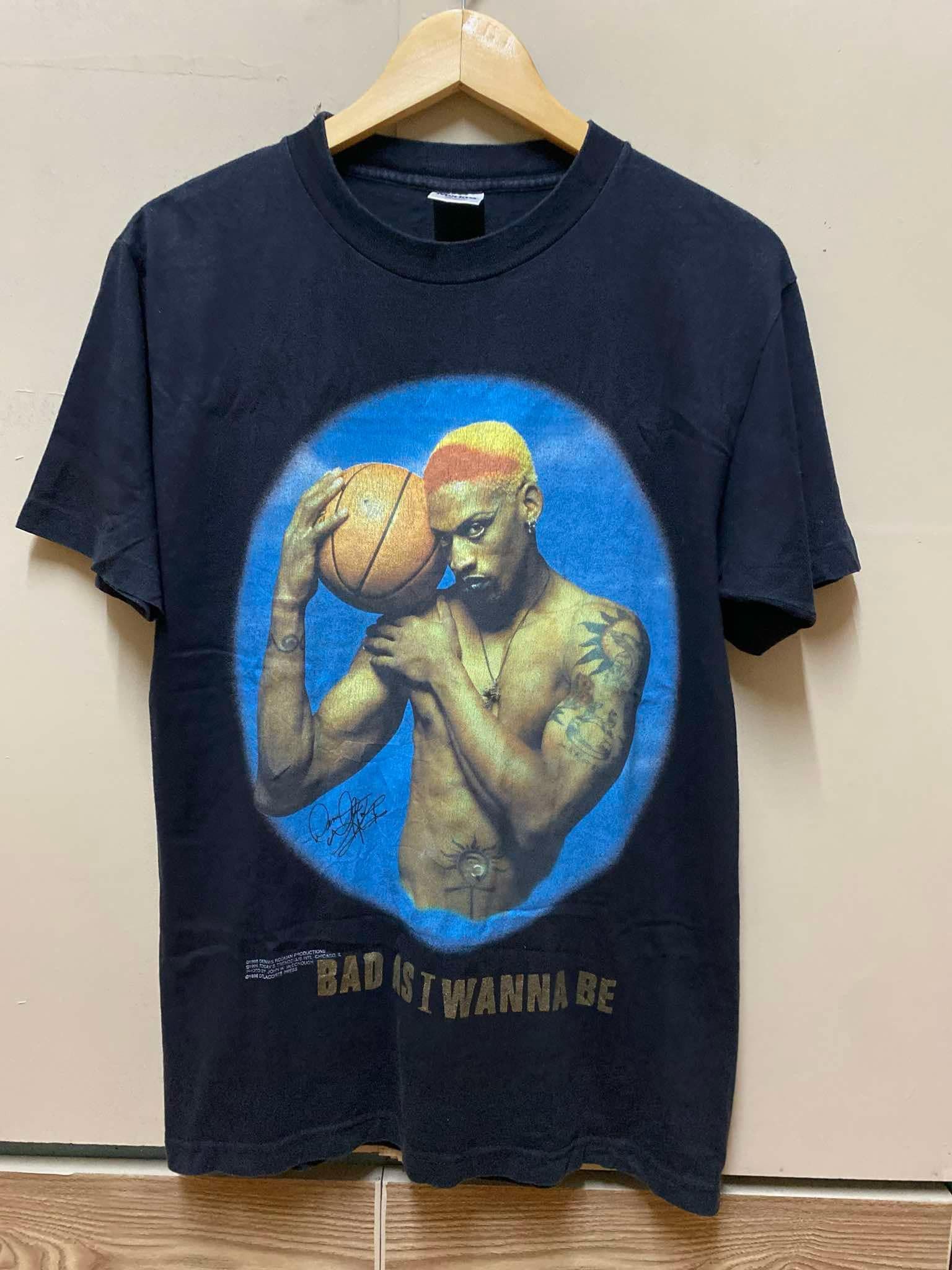 Vintage 1996 Dennis Rodman NBA USA Tee