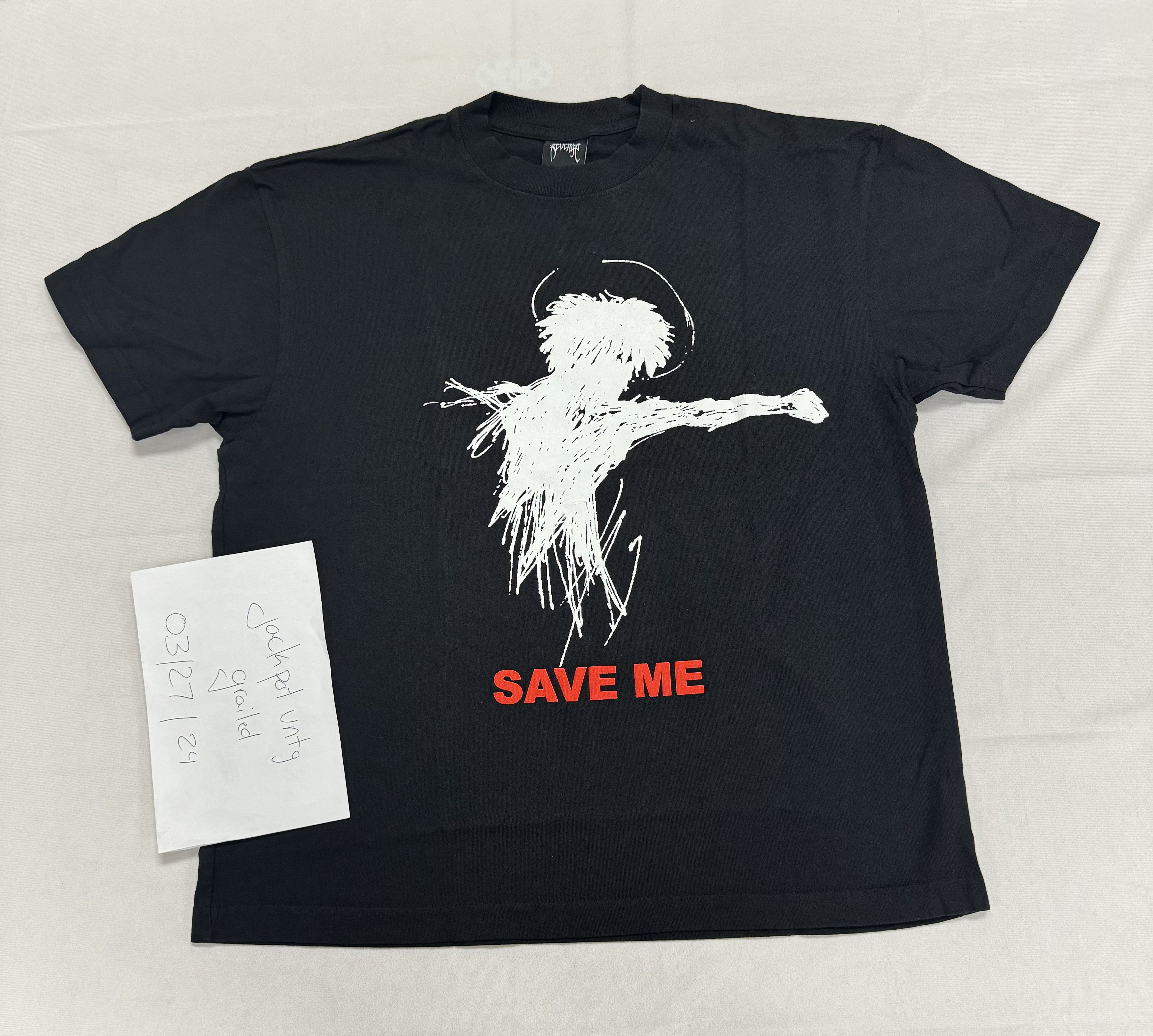 Revenge Revenge X XXX Tentacion Save Me Tee Size Medium | Grailed