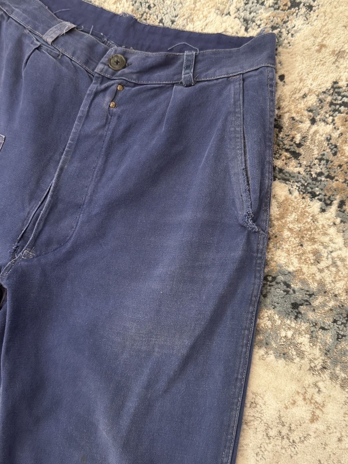 Vintage 1950's Vintage French Workwear Pants Size US 32 / EU 48 - 4 Thumbnail
