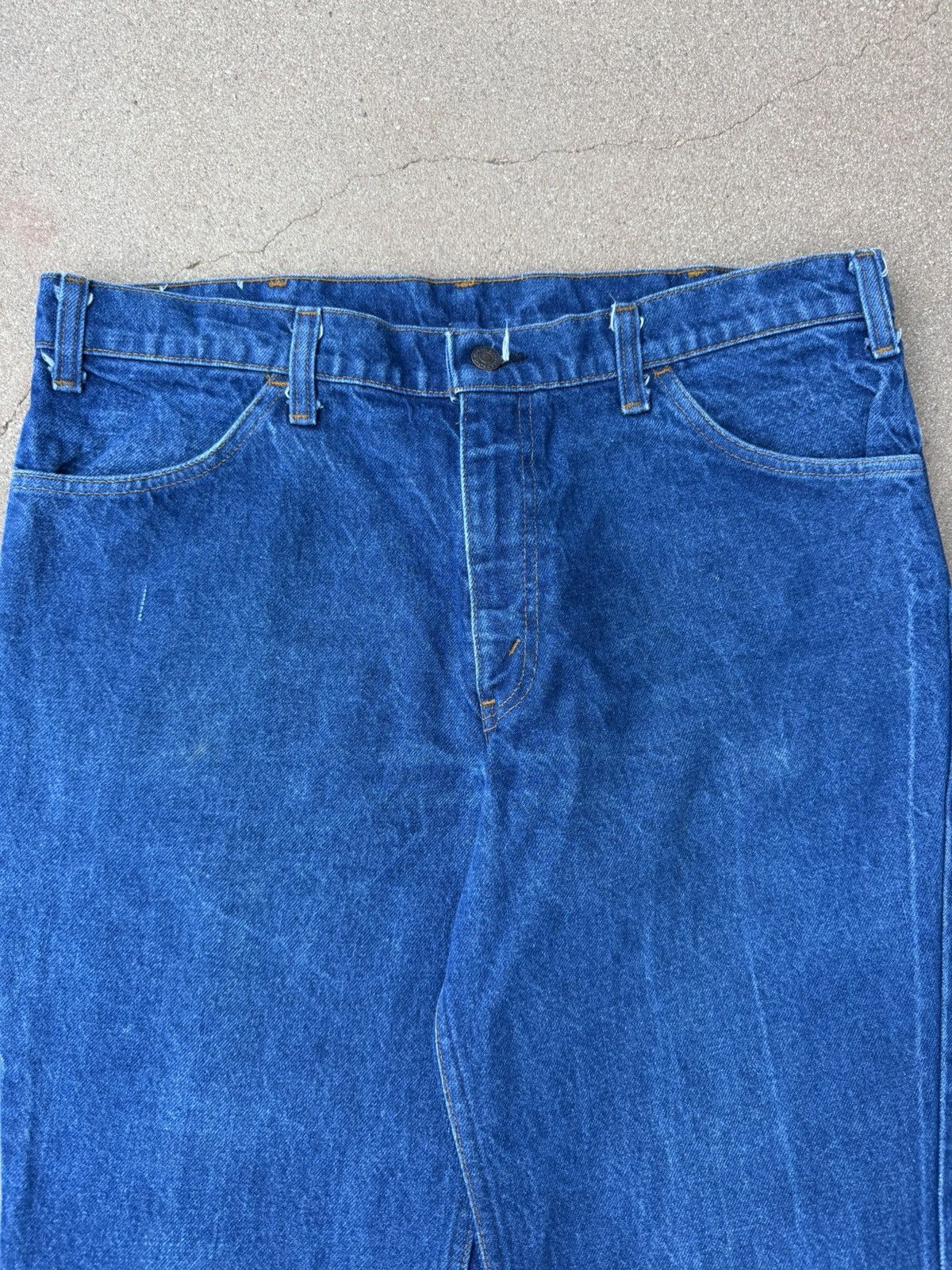 Levi's Vtg 80’s Levi’s 684 Orange Tab Bellbottom Flare Jeans 36x29 Size US 36 / EU 52 - 4 Thumbnail