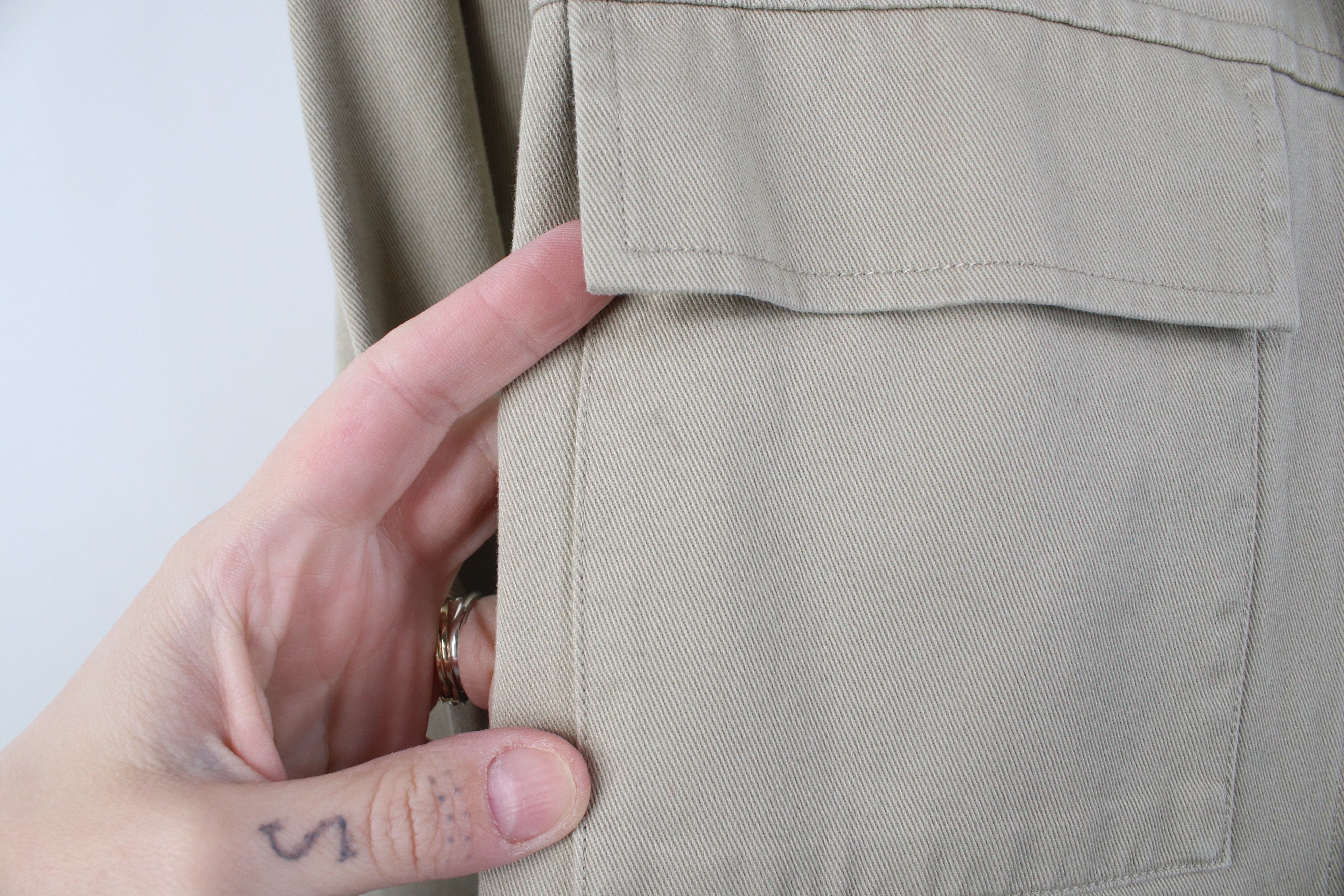 Banana Republic Vintage Y2K 2002 Banana Republic Snap Button Shirt Jacket Size US L / EU 52-54 / 3 - 7 Thumbnail